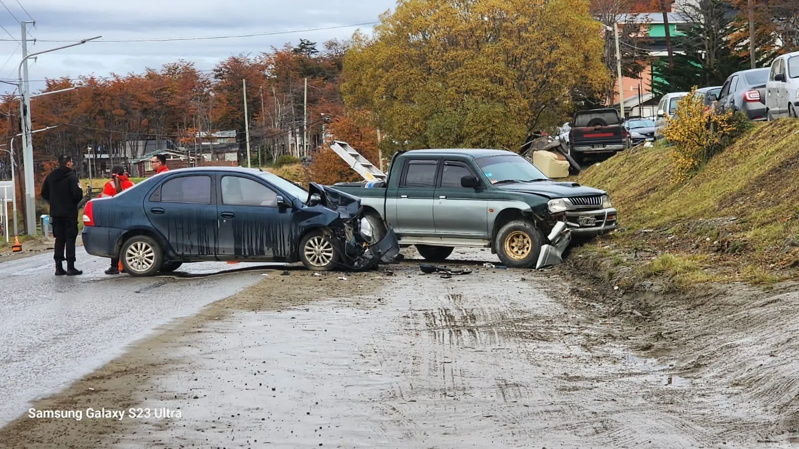 Choque M Ltiple En Ushuaia Con Heridos