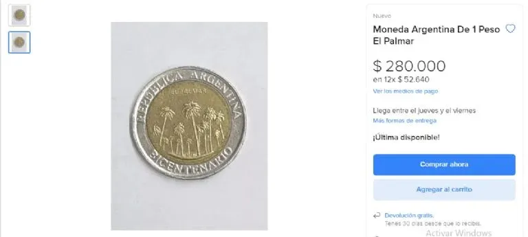moneda 1 peso colecci