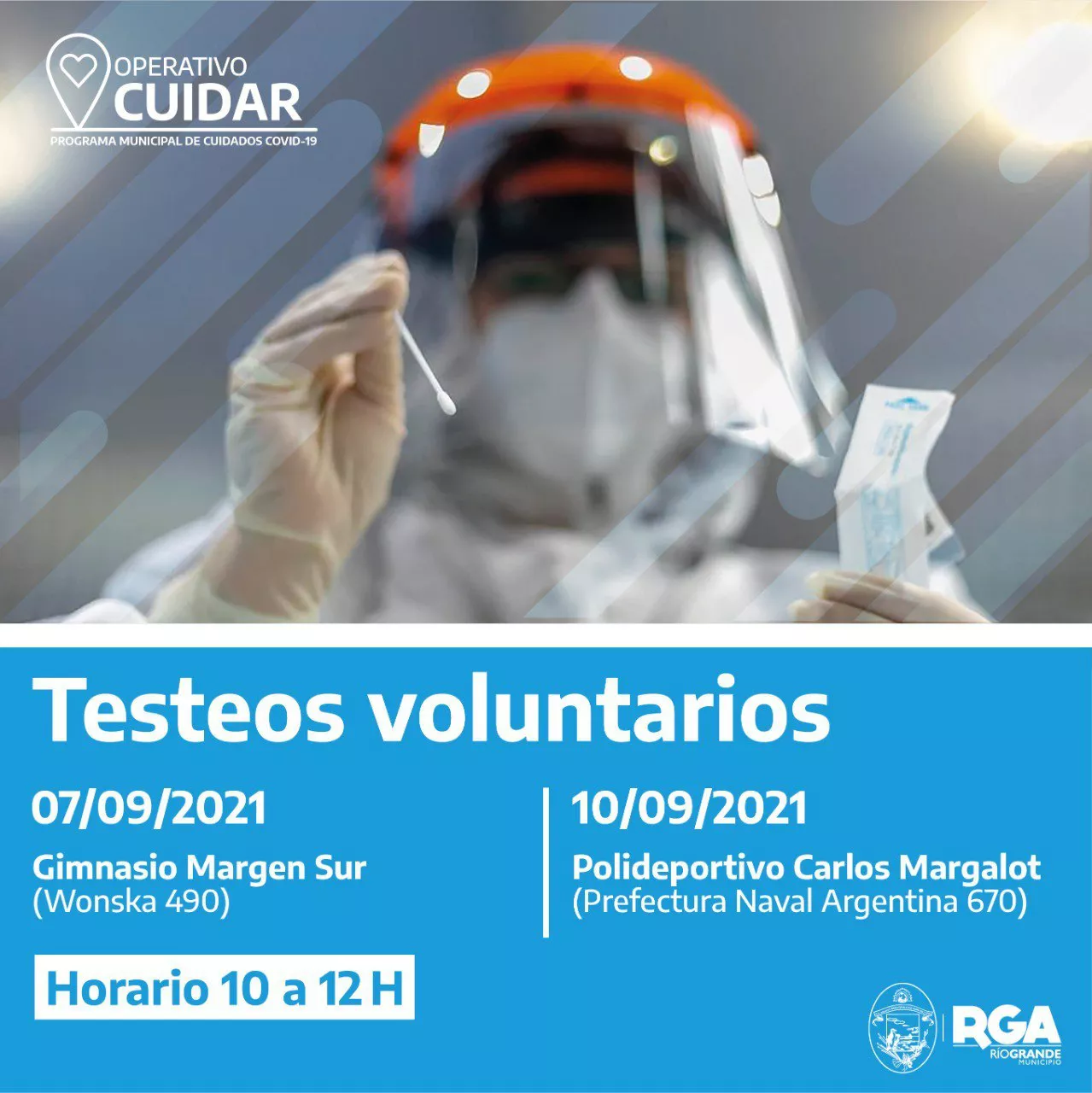 Operativo Cuidar Cronograma