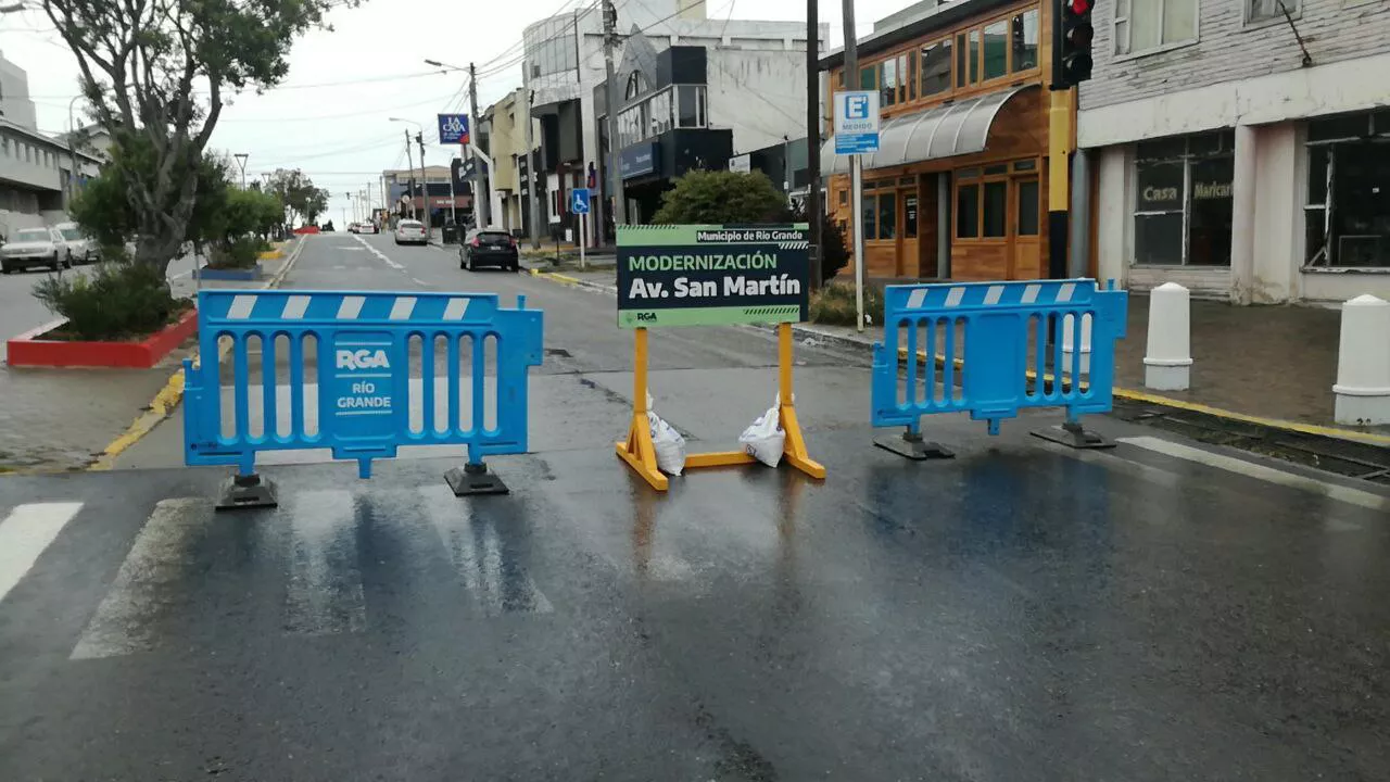 Trabajos Av. San Martín 1