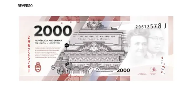 billete 2000 a
