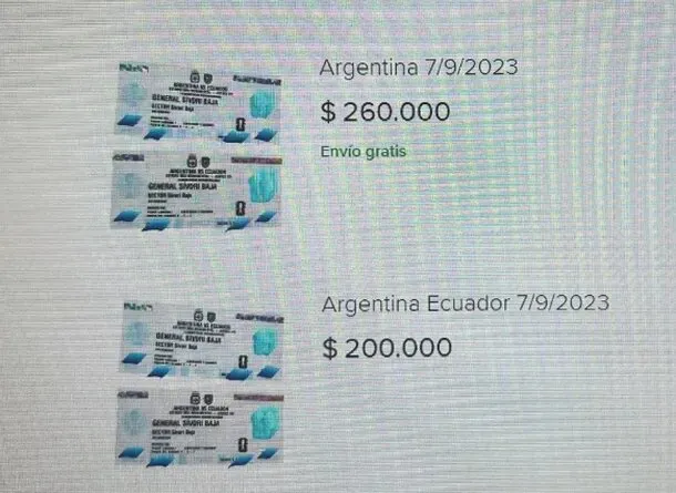 Reventa Entradas Selección