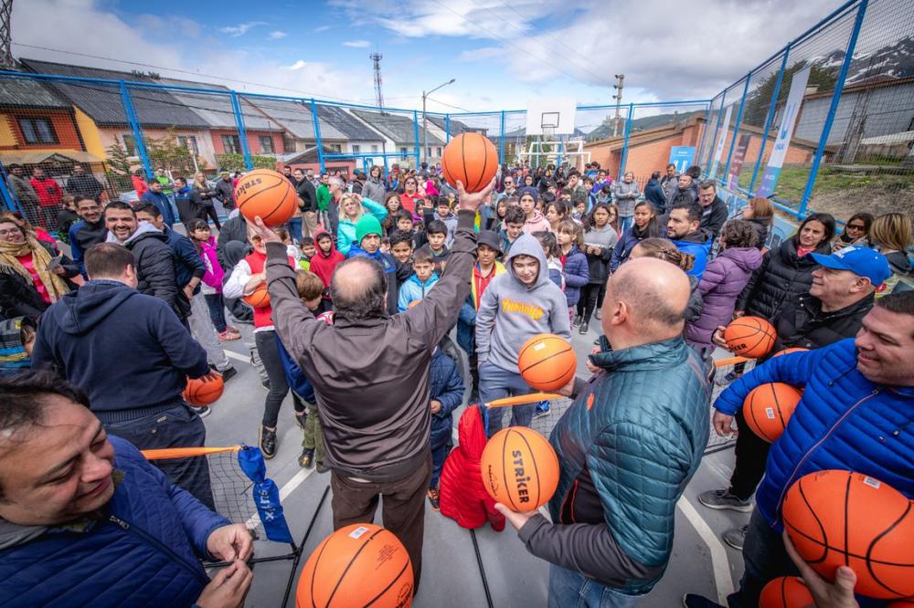 Qued Inaugurado El Play N Deportivo Carlos Nelmir Cacho Zanona En El