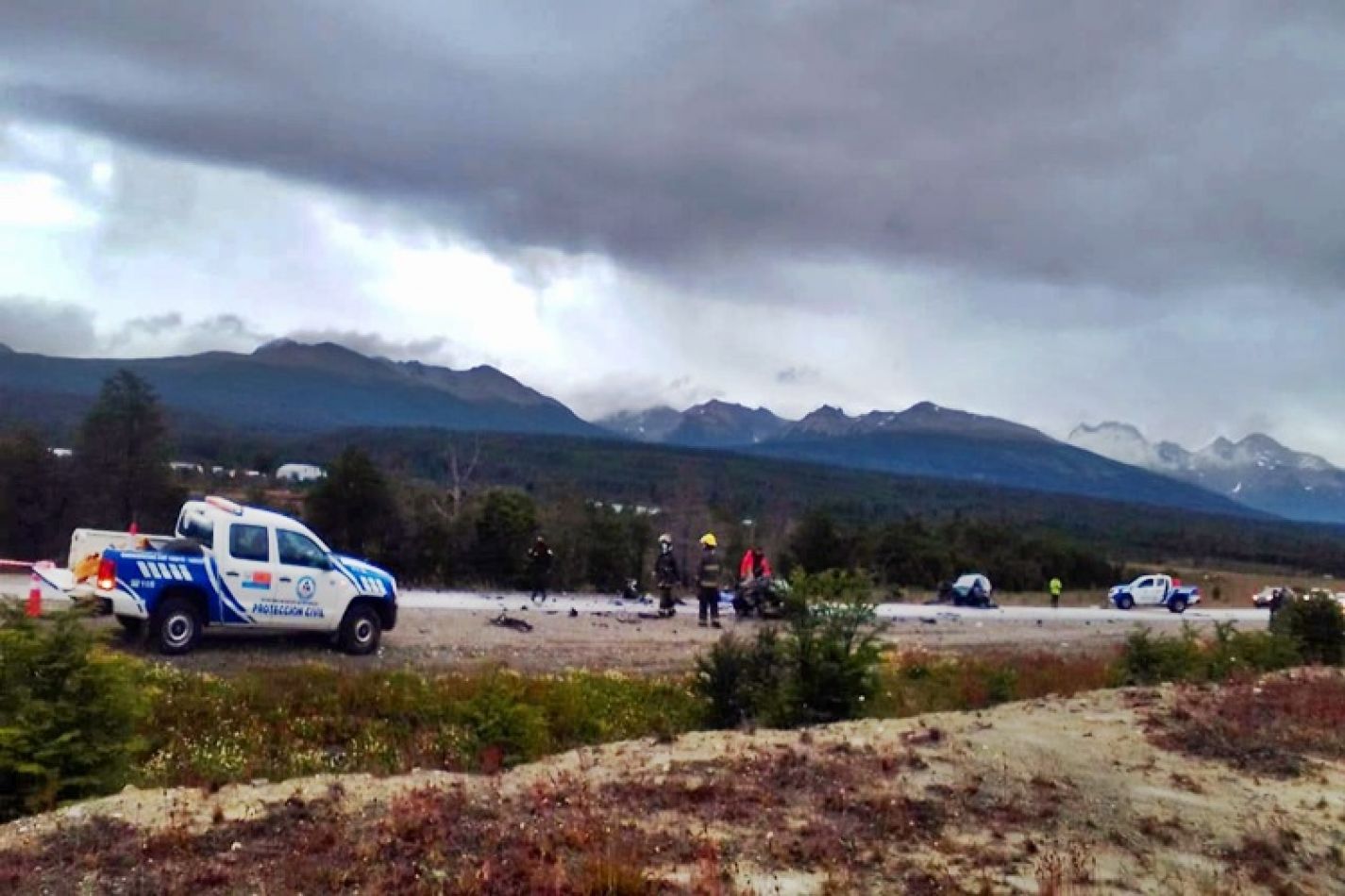 Fatal accidente en la Ruta 3