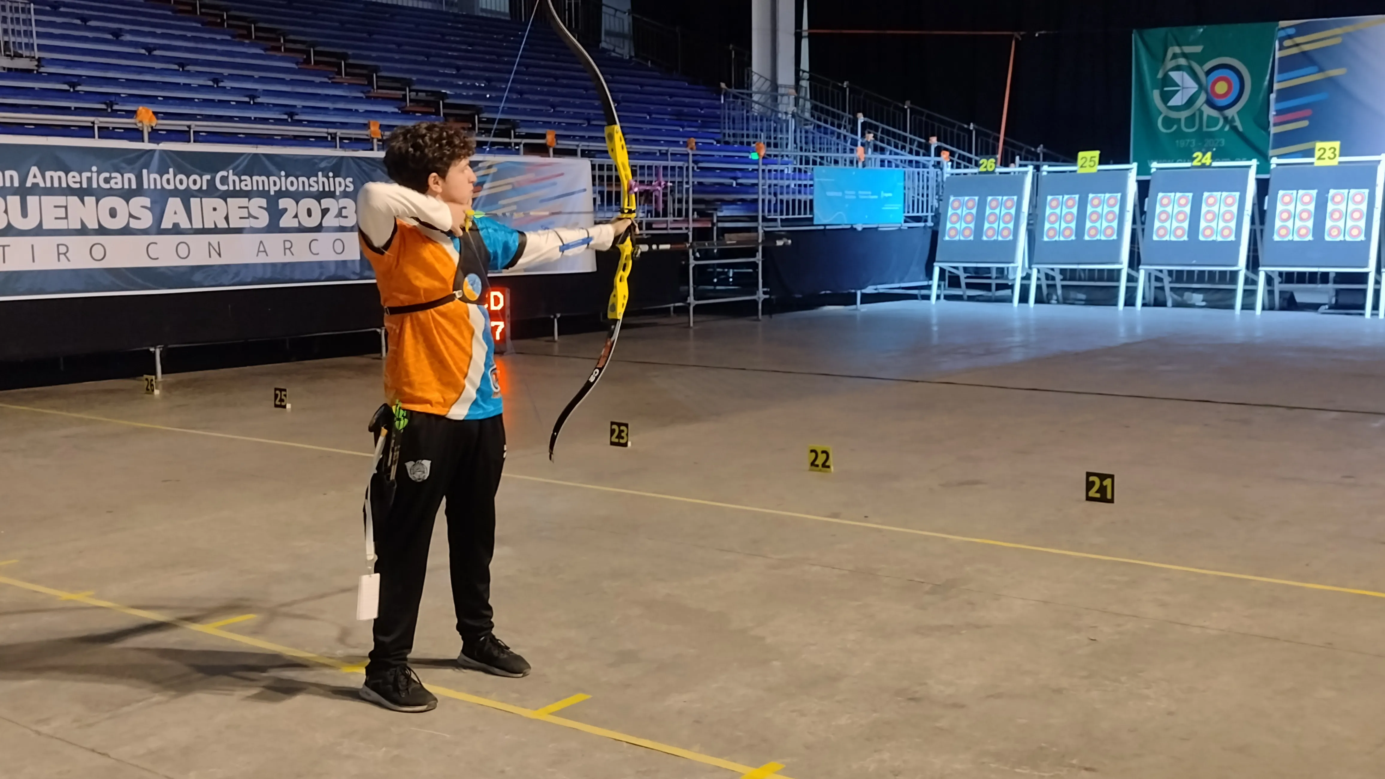 Fueguinos destacan en el 1er Campeonato Panamericano de Tiro con Arco