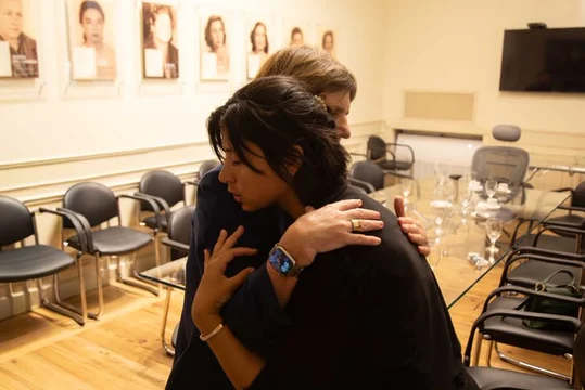 patricia bullrich recibió a Romina Monzon 