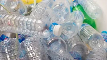 botellas de plástico