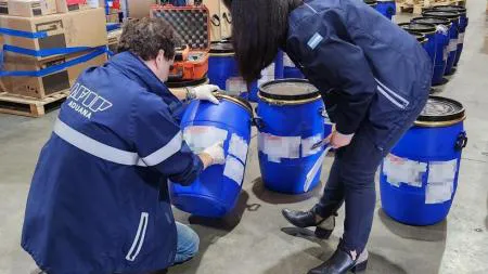 Secuestro 600 Kilos de droga Ezeiza