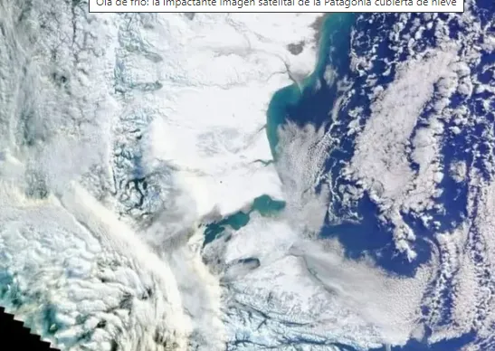 Ola polar satelite