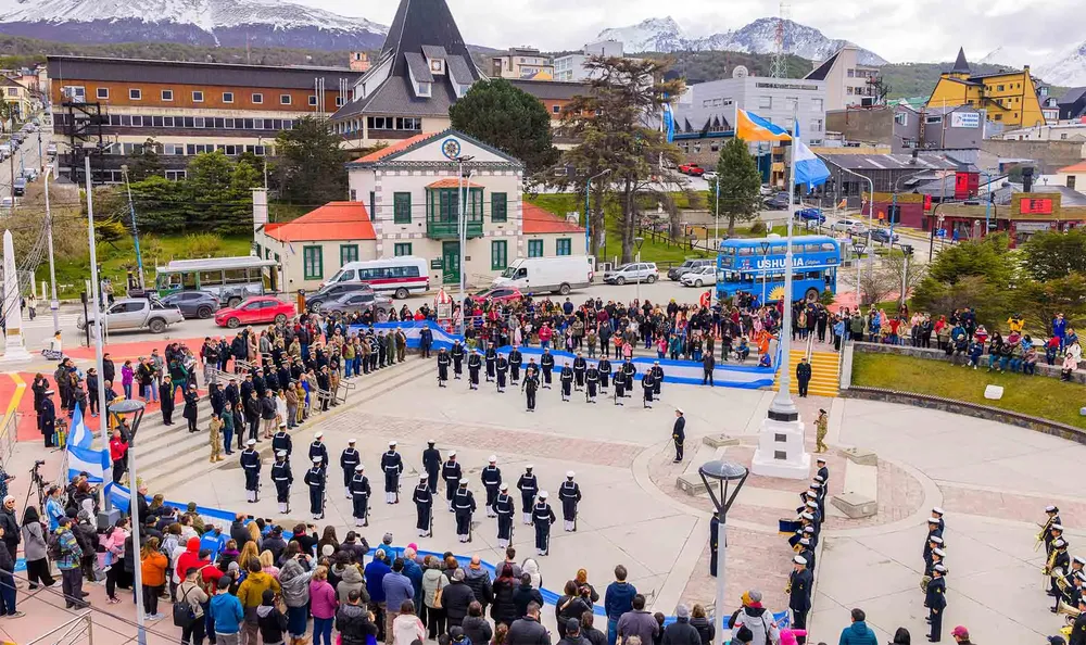 Cambio de Guardia del Comando del Área Naval Austral
