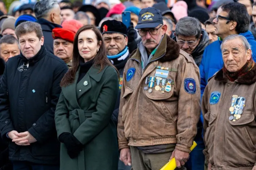El titular del Centro de Excombatientes de Malvinas en Ushuaia, Juan Carlos Parodi