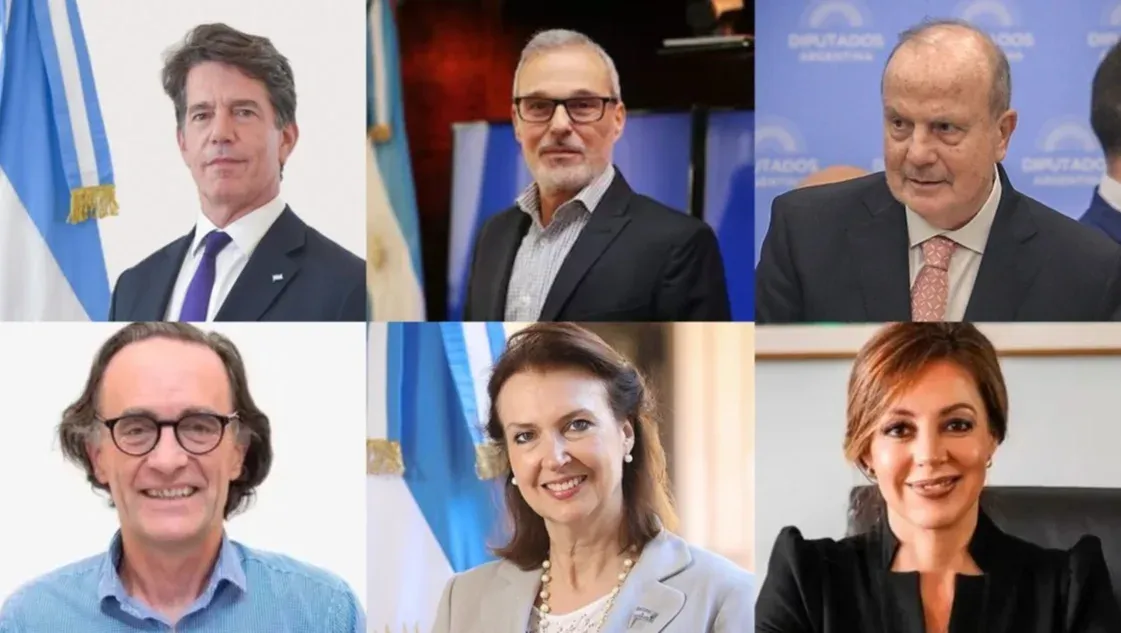 Funcionarios de Milei