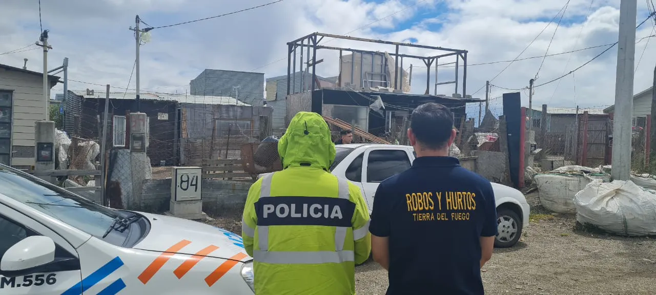 Allanamiento por robo en fábrica RG