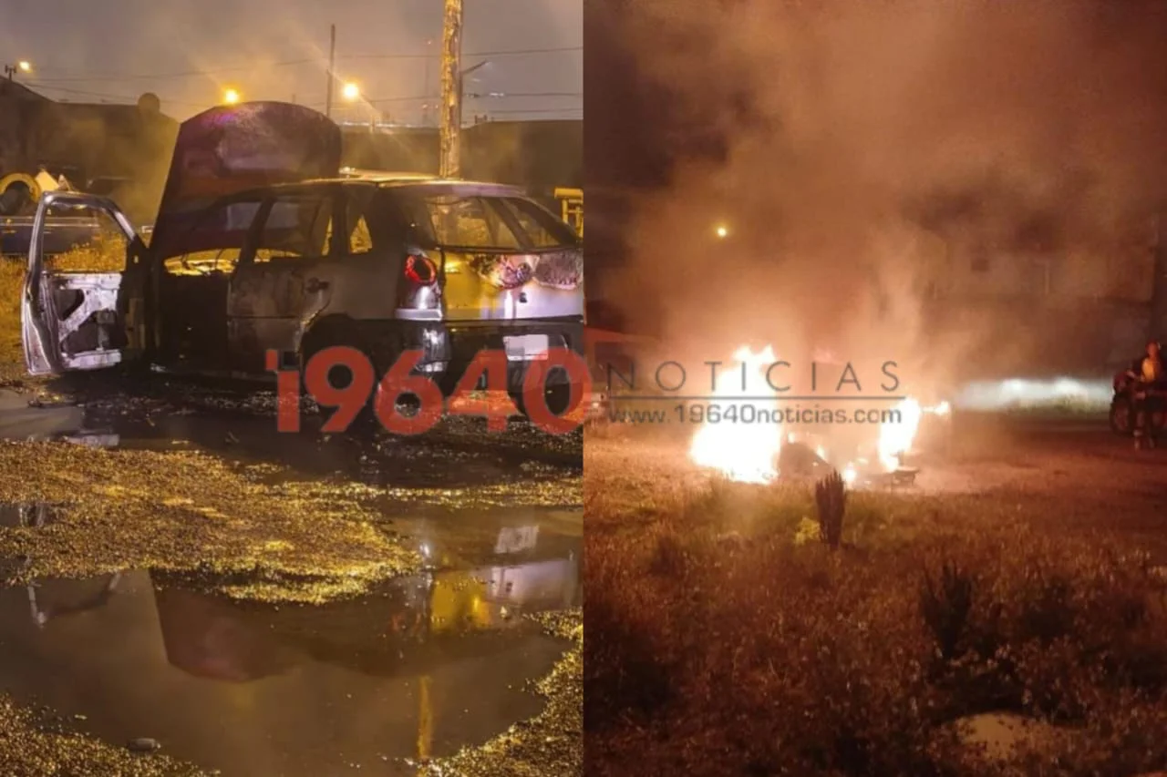 Incendio intencional automóvil RG