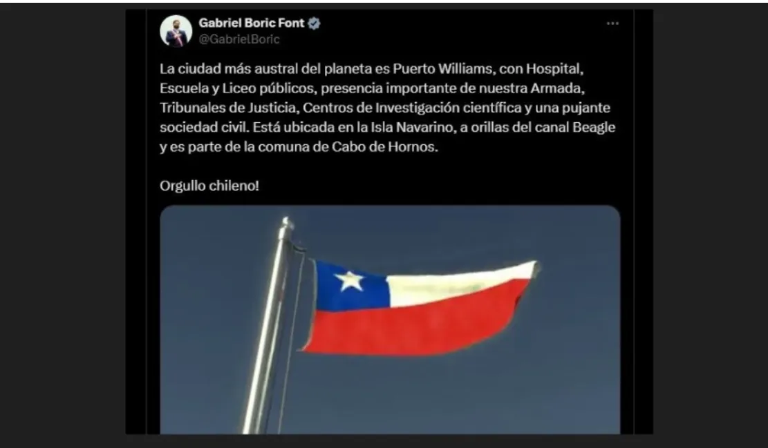 polémica boric 