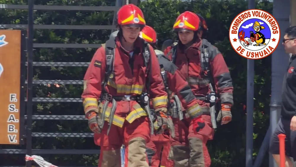 Bomberos voluntarios Ush