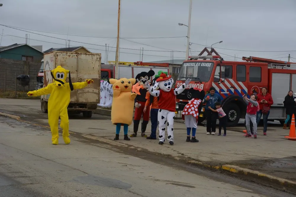 Día del niño Bomberos Voluntarios