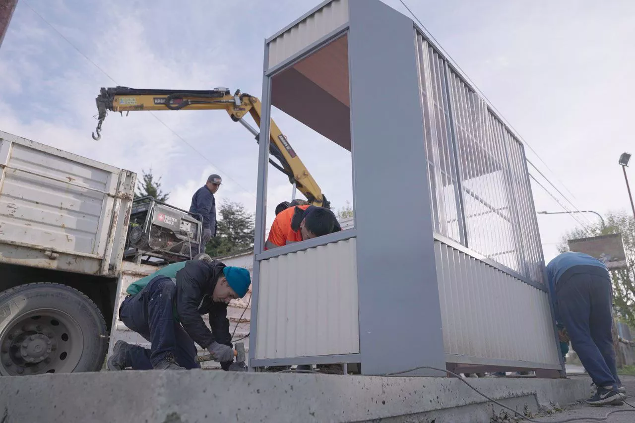 Garita de colectivos Ushuaia