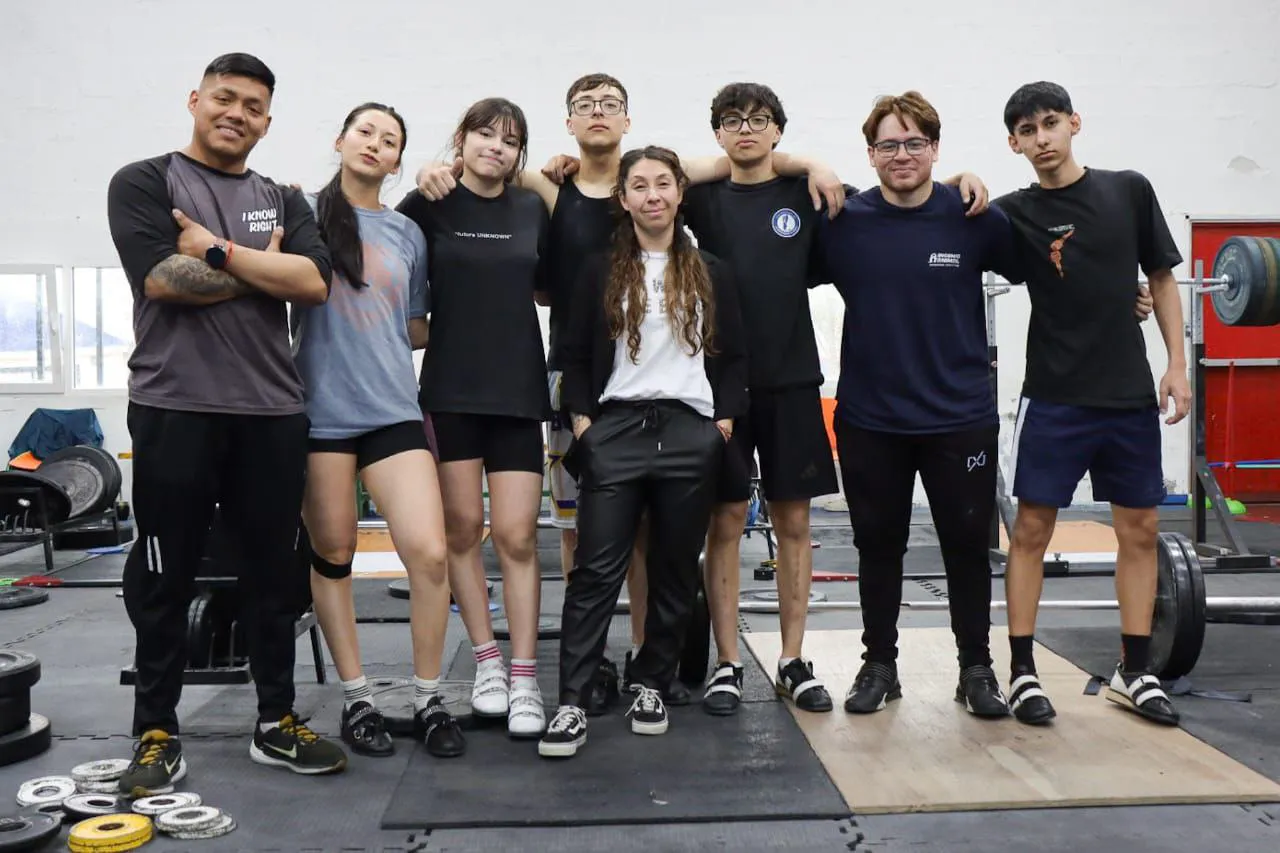 Fueguinos levantamiento de pesas