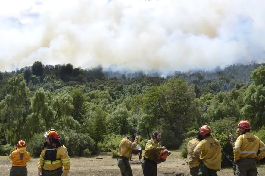 Incendios Nahuel Huapi