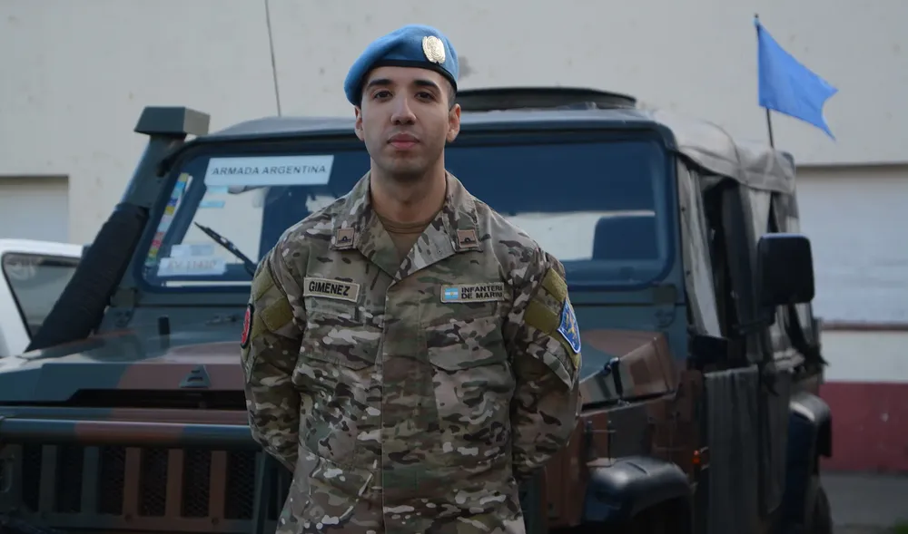 teniente de Fragata Infante de Marina, Sergio Fernando Giménez