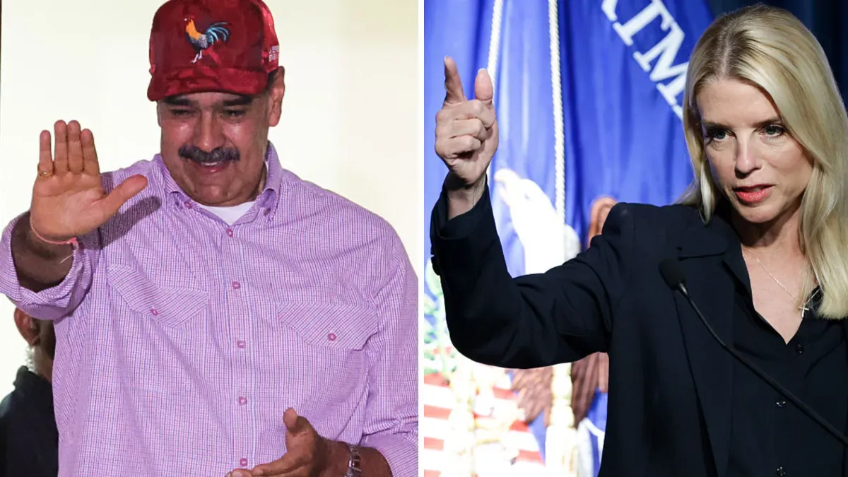 Pamela Bondi- Nicolás Maduro