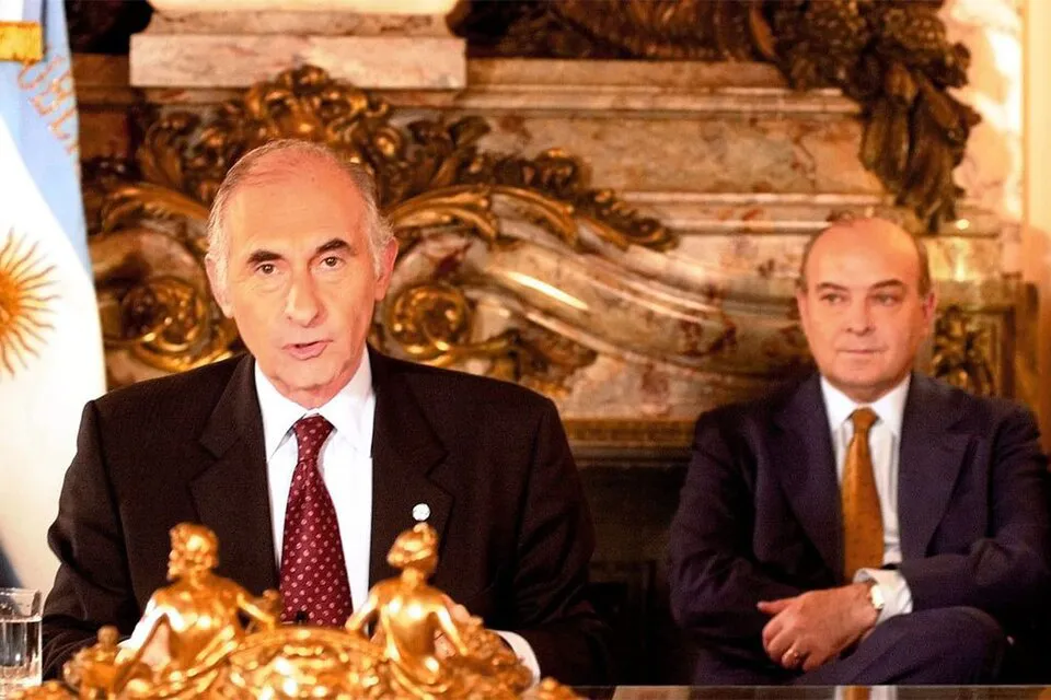 De la Rúa con Cavallo