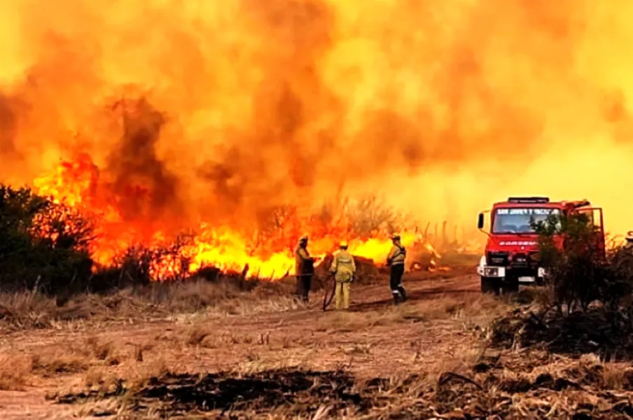 Incendio Traslasierra