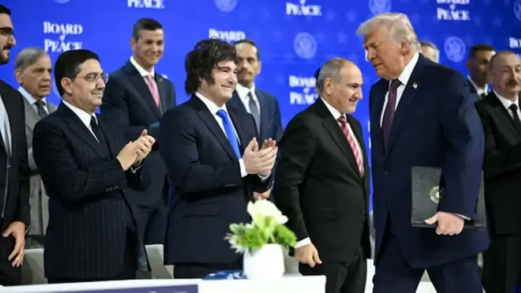 Milei- Trump- Foro de Davos