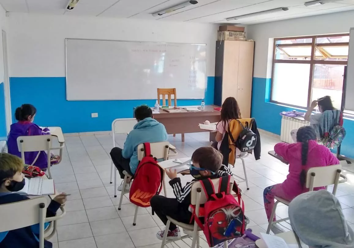 Alumnos en clase