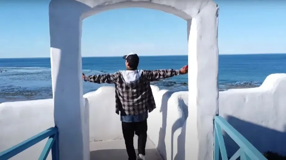 David Colombia a Ushuaia