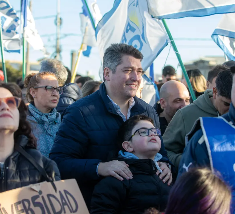 Martín Perez Marcha Universitaria