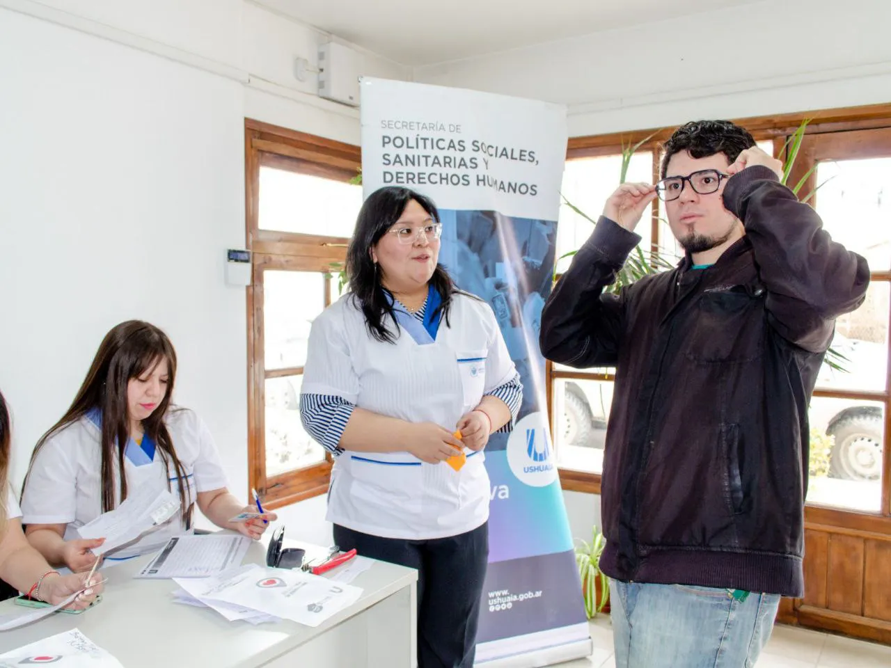 Entrega de anteojos recetados Ushuaia