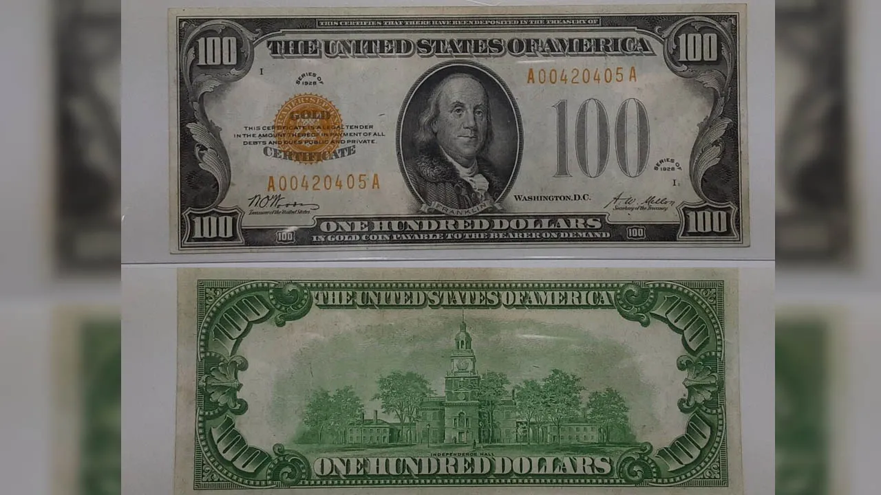 Billete 100 dolares