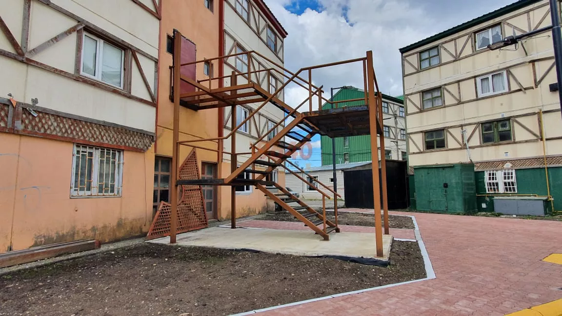 Escaleras de emergencia