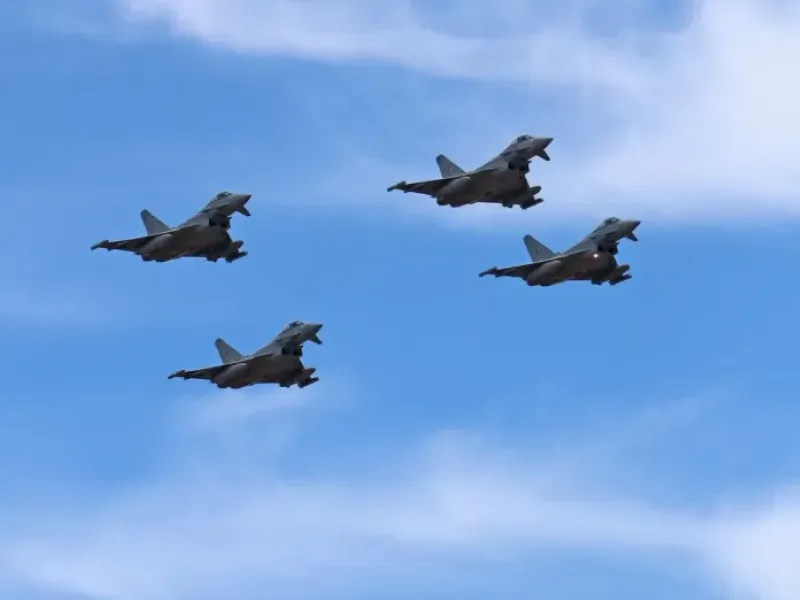 Aviones de caza- Reino Unido