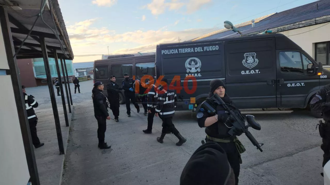 Traslado Detenidos Doble Crimen