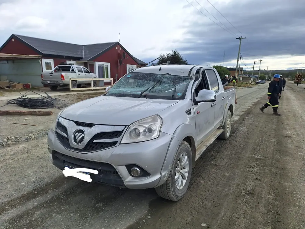 Camión postes de luz Tolhuin (1)
