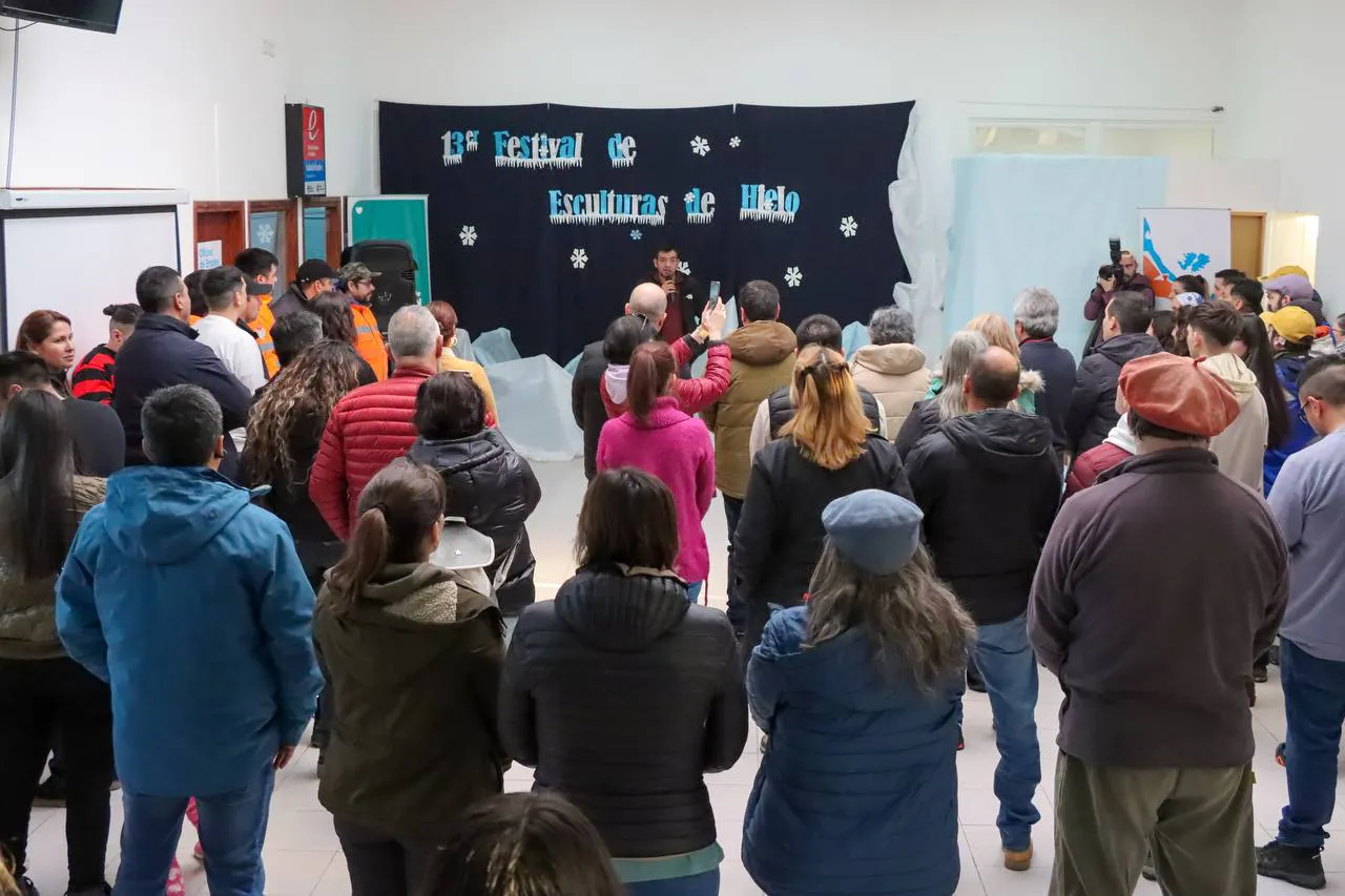 Apertura del 13° Festival de Esculturas en Hielo