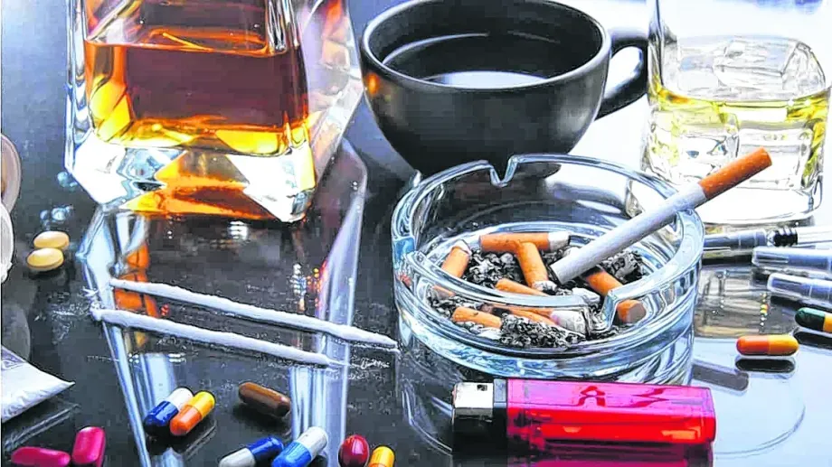 Adicción, abuso problemático de sustancias