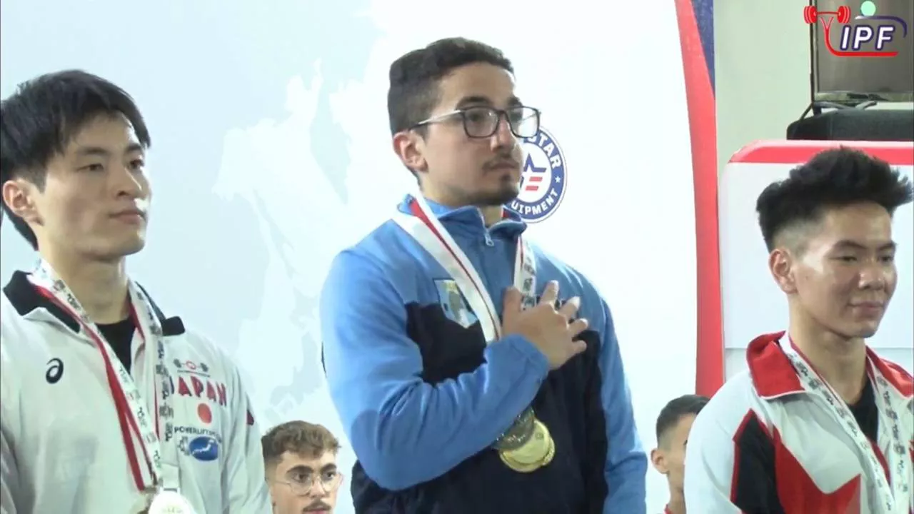 Campeón Mundial de Powerlifting