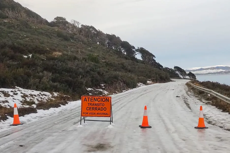 Hielo lavado- Rutas provinciales