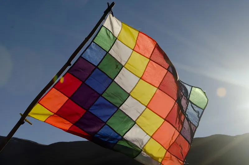 Bandera Pueblos Originarios