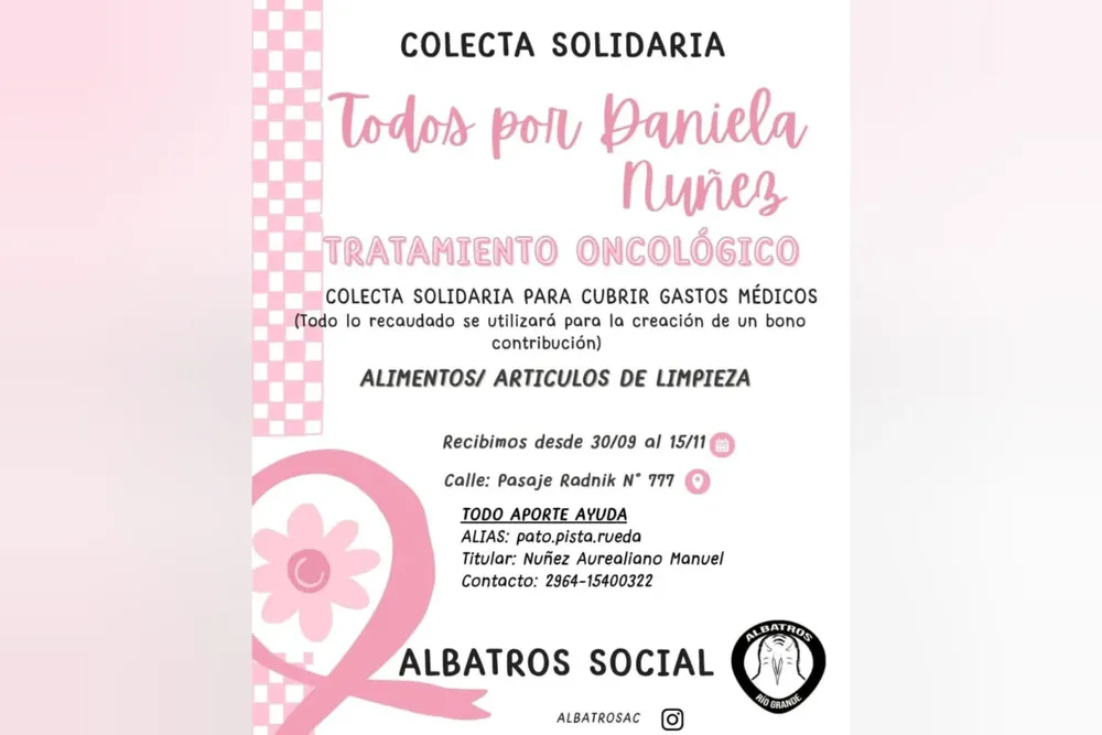 Campaña solidaria Daniela Nuñez