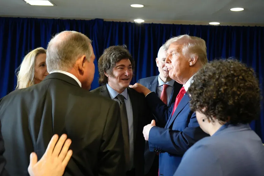 Milei Trump