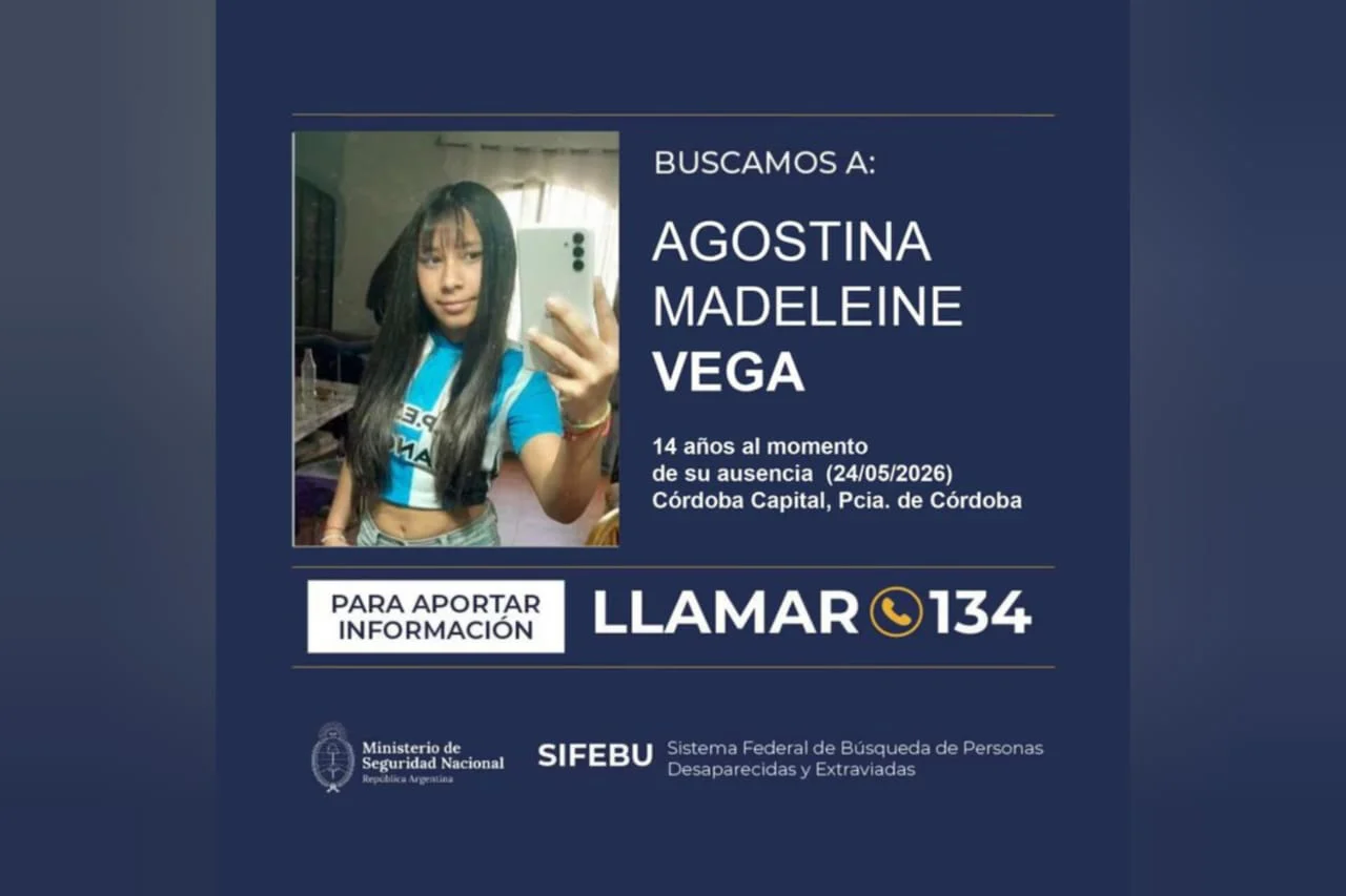 Alerta Sofía- Agostina Vega