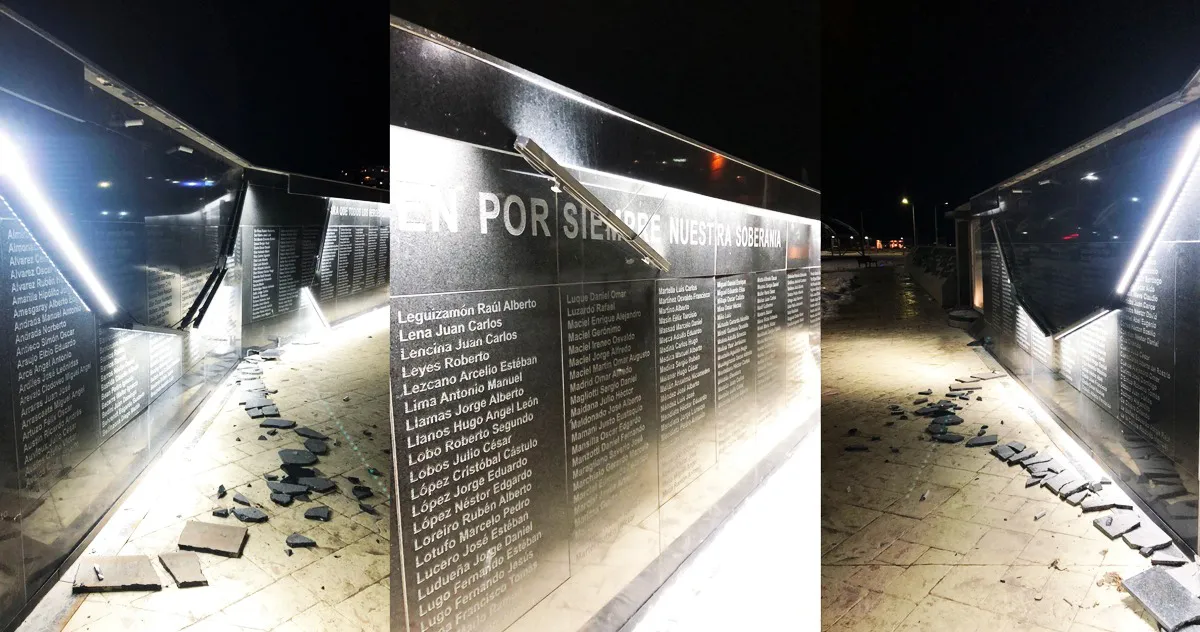 Monumentos Malvinas Ushuaia