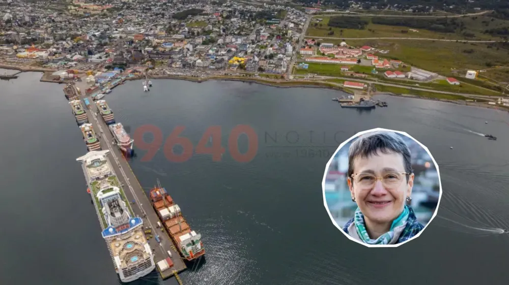 Fabiana Ríos: Puerto de Ushuaia