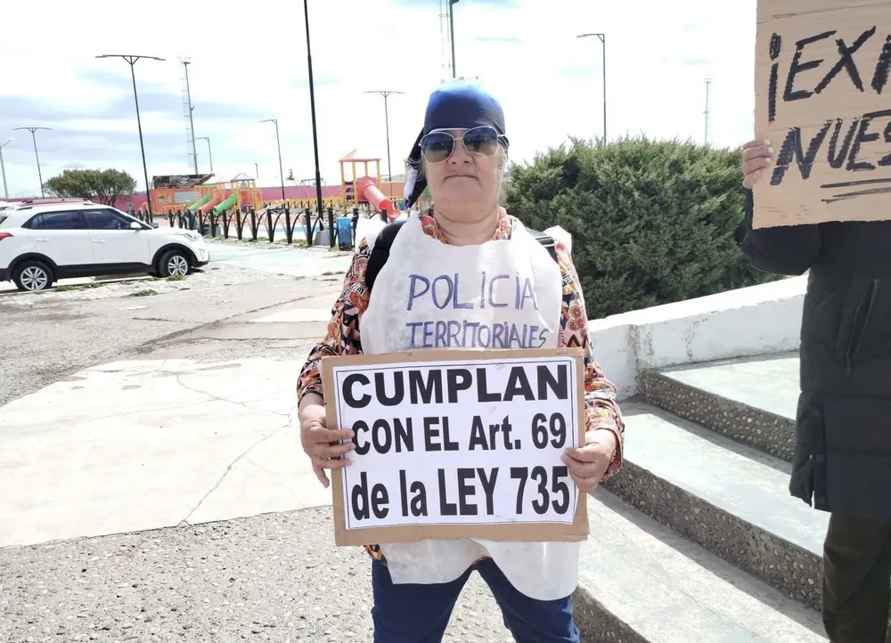 movilización Policías Retirados