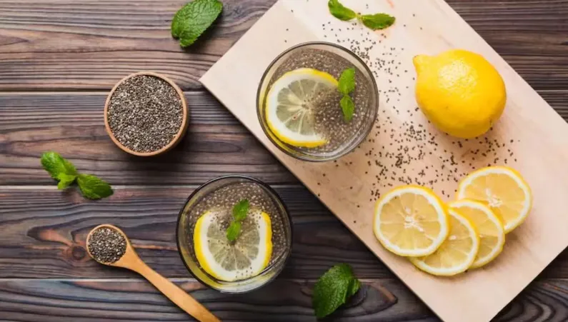 Agua Limon Chia